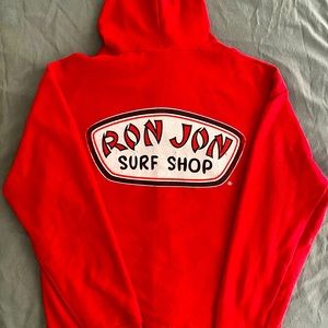 Unisex Ron Jon Red Zipper Jacket